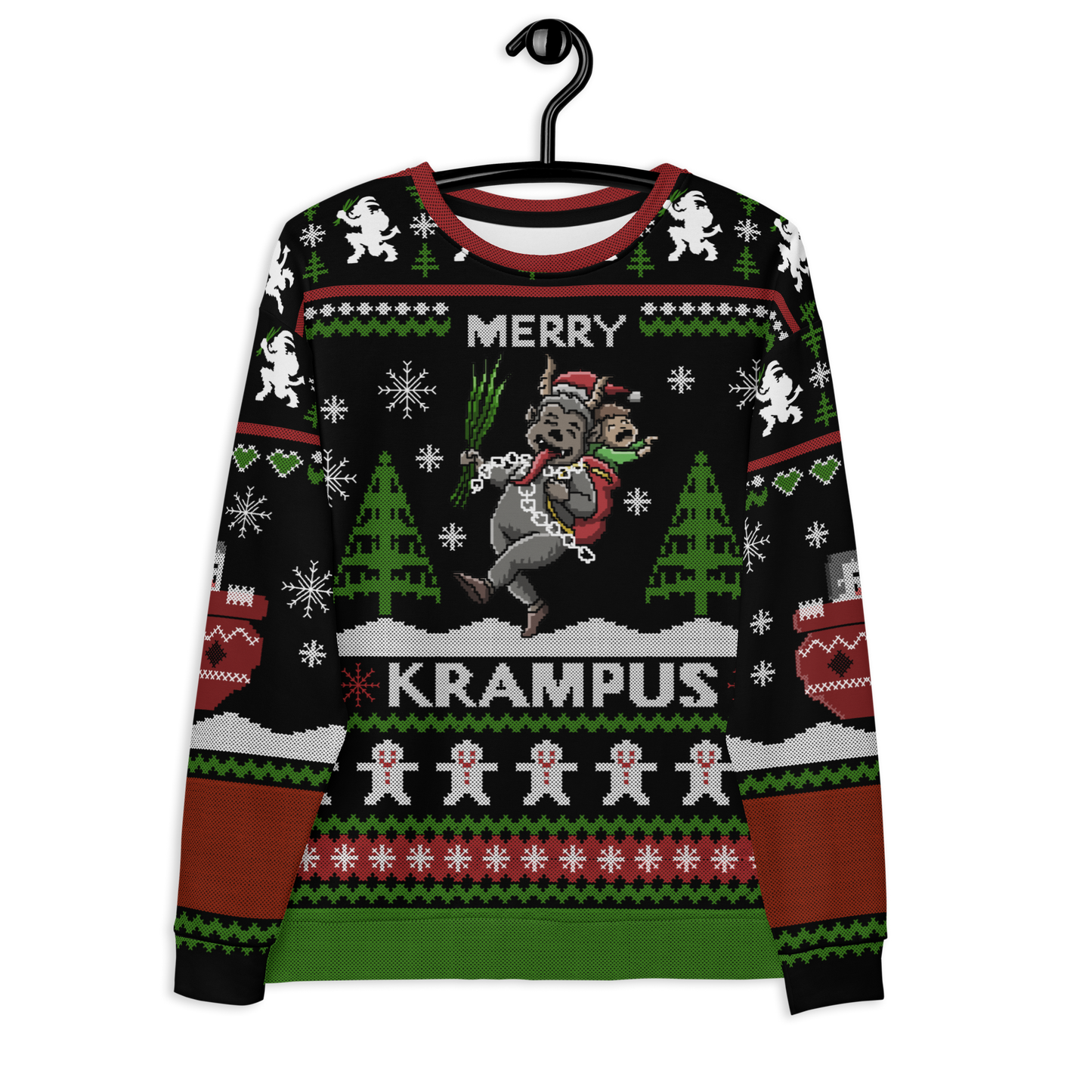 Ugly Krampus Christmas Sweater (Unisex)