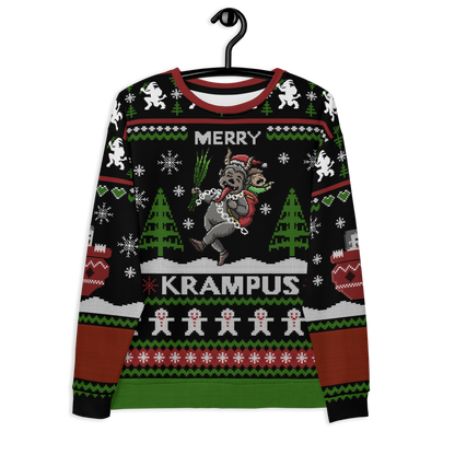 Ugly Krampus Christmas Sweater (Unisex)